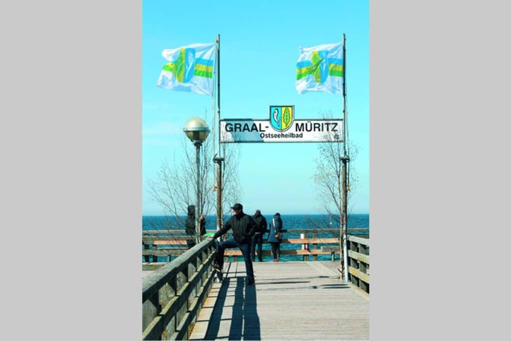 Ostsee-Ferienwohnung Uhlnuest Graal-Mueritz Gelbensande Εξωτερικό φωτογραφία